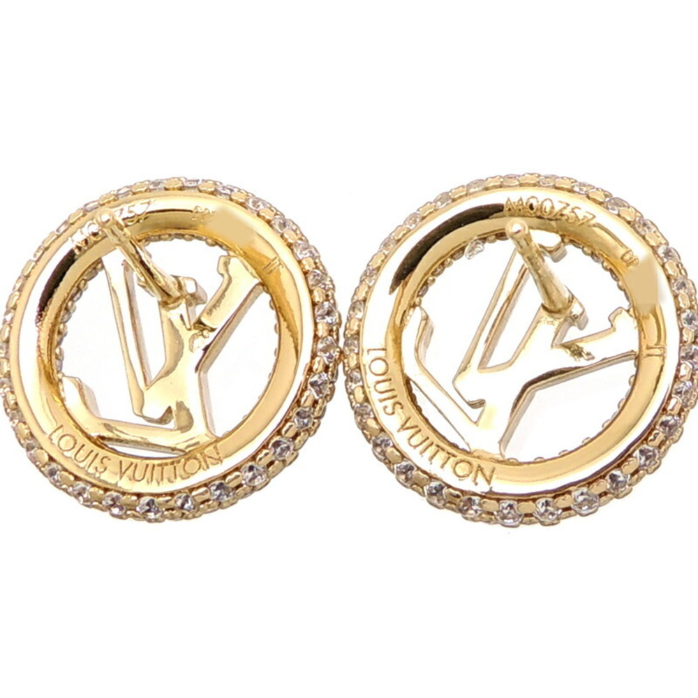 LOUIS VUITTON Brookle Dreille Louise by Night Women's Earrings M00757 Metal - Picture 5 of 8